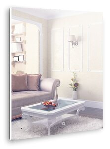 Изображение товара Зеркало Azario Алмина 60 x 80 см с LED подсветкой и диммером