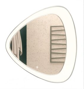 Изображение товара Зеркало Azario Edda CS00063649 70 x 70 см, гравировка, белый