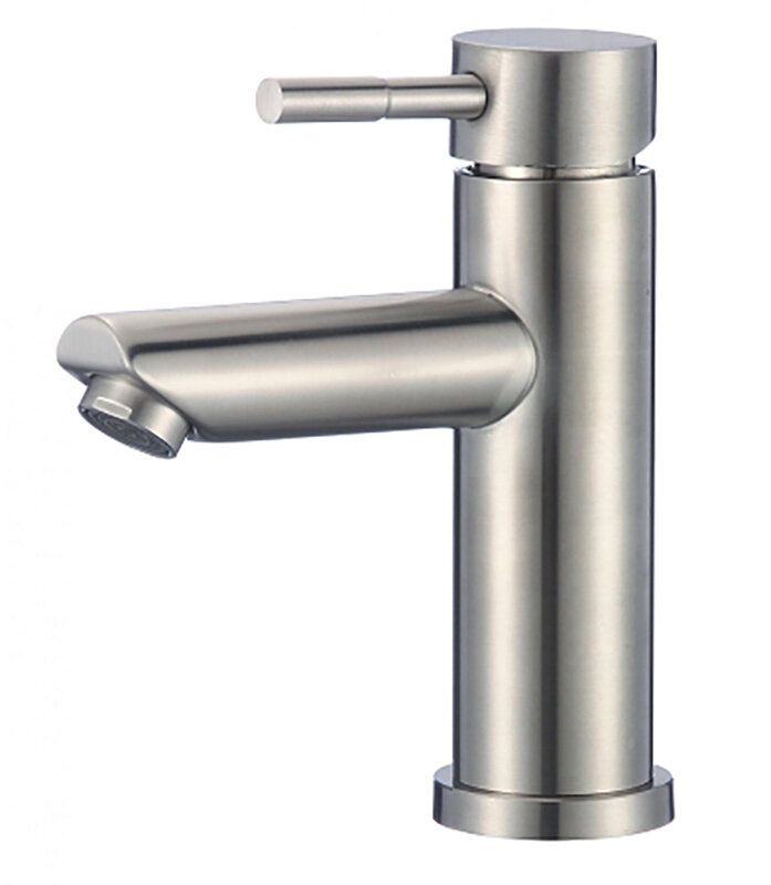 Изображение товара Смеситель для раковины Savol из нержавеющей стали сатин модель S-SUS1002