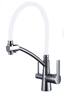 Изображение товара Смеситель для кухонной мойки Savol, под фильтр питьевой воды, цвет сатин, S-L1805L-02