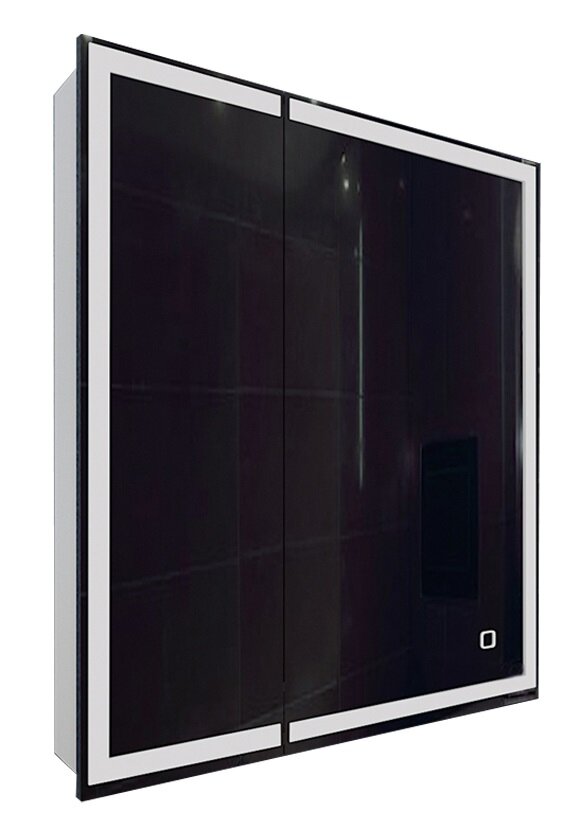 Изображение товара Зеркальный шкаф Azario Minio 1 П, 70x80 см, белый, с подсветкой, правая ориентация