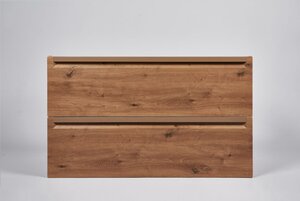 Изображение товара Тумба под раковину Inda Piccadilly, подвесная, 100 см, цвет Rovere Castagno, B174060LLRC