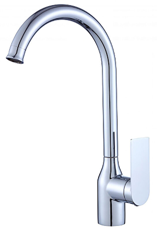 Изображение товара Смеситель для кухонной мойки Savol S-601816 хром однорычажный с поворотным изливом