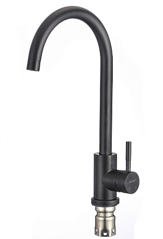Изображение товара Смеситель Savol S-SUS3002H Черный матовый для кухонной мойки