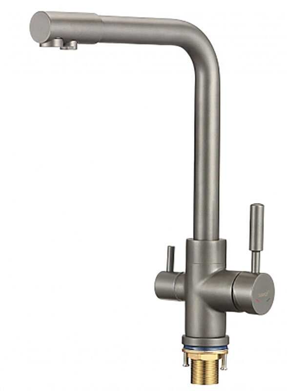 Изображение товара Смеситель для кухонной мойки Savol под фильтр питьевой воды серый модель S-L1801Q