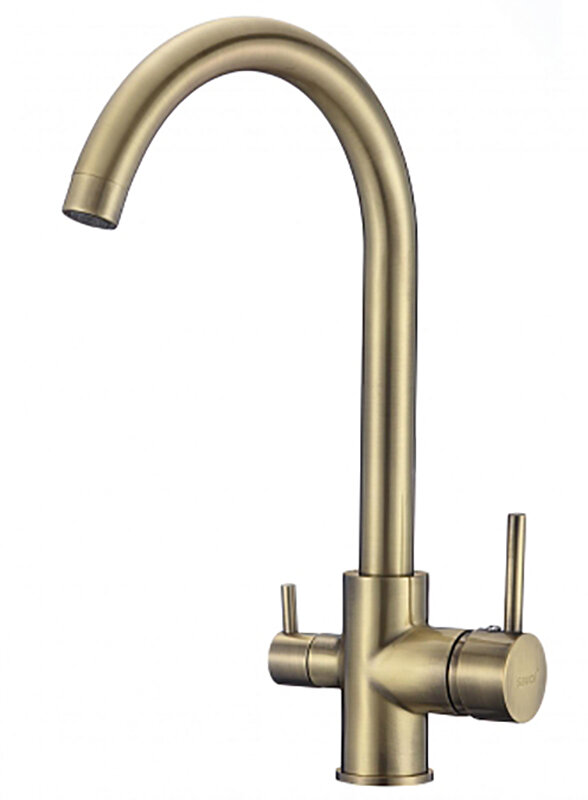 Изображение товара Смеситель для кухонной мойки Savol под фильтр питьевой воды бронза модель S-L1802C