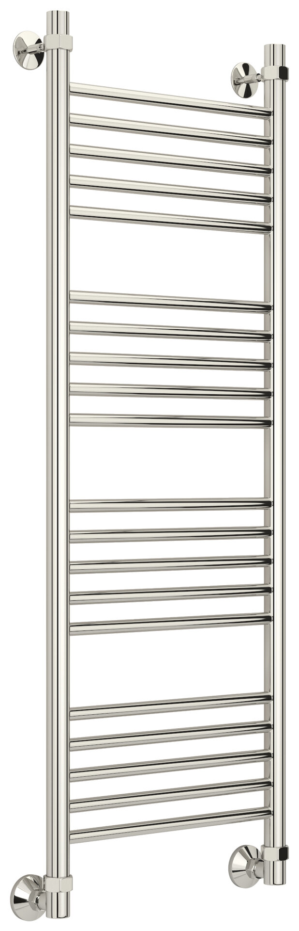 Изображение товара Полотенцесушитель водяной Стилье Аксиома-10 1200 x 400, ширина 46.5 см, высота 124.2 см, хром, 00661-1240