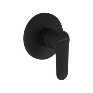 Изображение товара Смеситель VitrA Root Round A4272836EXP для душа, черный матовый