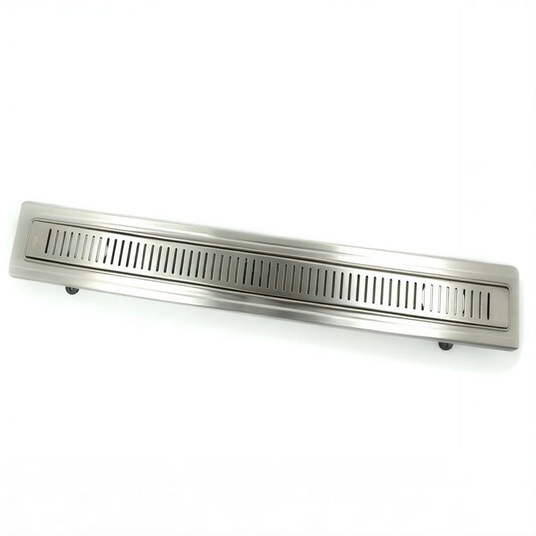 Изображение товара Дренажный канал Timo Basic Steel 60 см с решеткой STRIP, цвет сталь, BSSG-60 S50Rb Изображение товара Дренажный канал Timo Basic Steel 60 см с решеткой STRIP, цвет сталь, BSSG-60 S50Rb