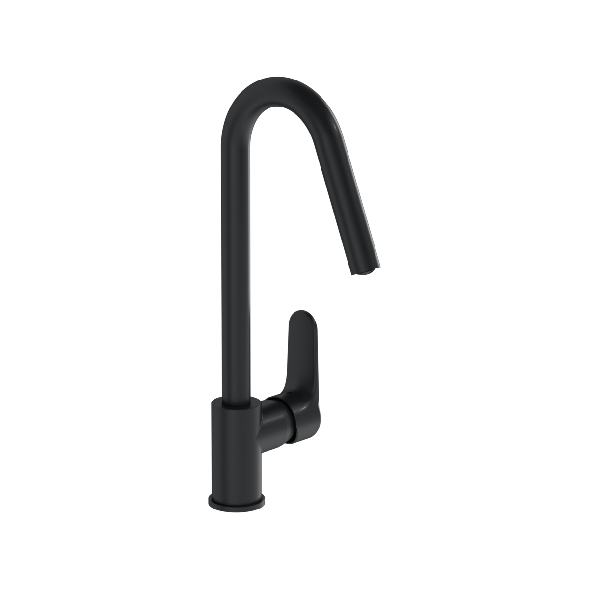 Изображение товара Смеситель VitrA Root Round для кухонной мойки черный матовый A4274236EXP