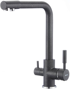 Изображение товара Смеситель для кухонной мойки Savol, под фильтр питьевой воды, цвет черный, S-L1801H