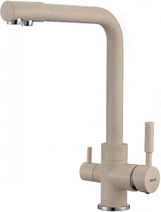 Изображение товара Смеситель для кухонной мойки Savol, под фильтр питьевой воды, цвет песочный, S-L1801S