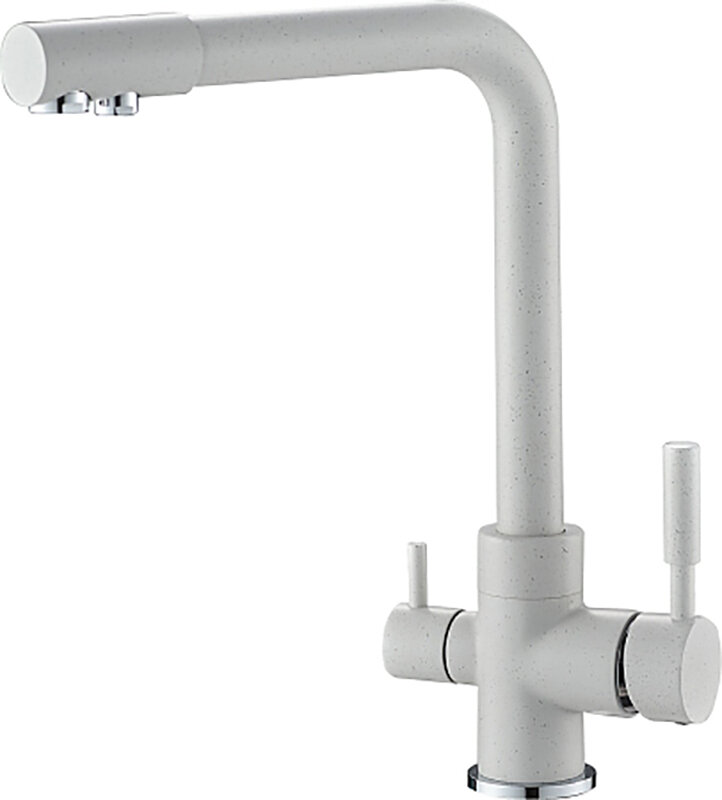 Изображение товара Смеситель для кухонной мойки Savol S-L1801W серый под фильтр