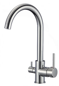 Изображение товара Смеситель для кухонной мойки Savol, под фильтр питьевой воды, цвет хром, S-L1802