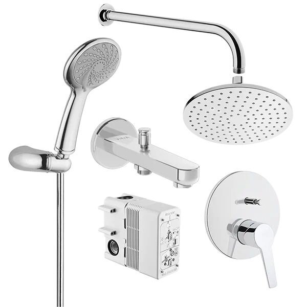 Изображение товара Душевая система Vitra Solid S A49287EXP в хроме