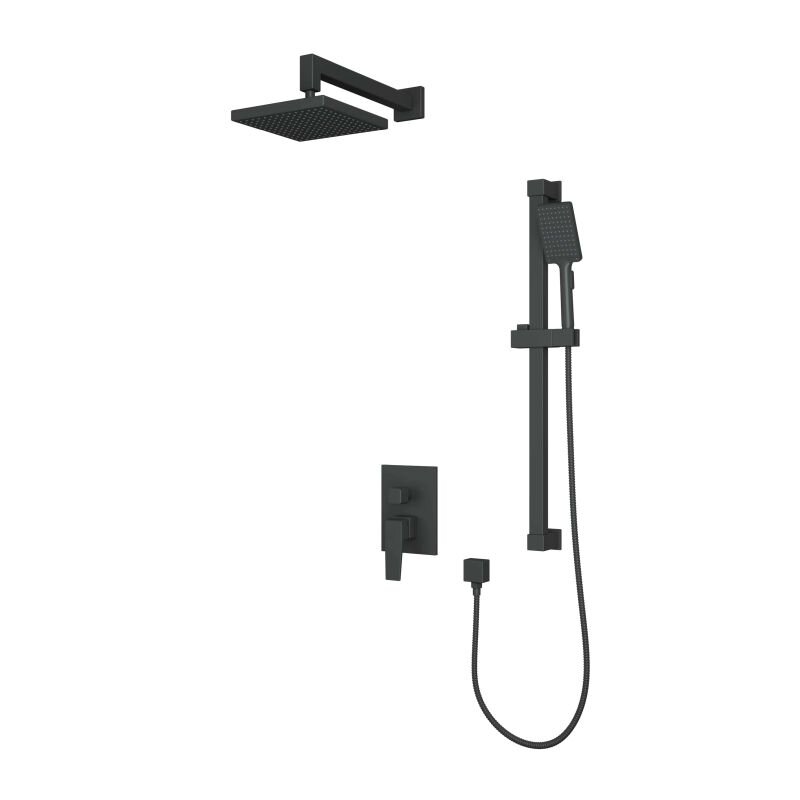 Изображение товара Душевая система Rush Thira TR3635-41Black, черный матовый Изображение товара Душевая система Rush Thira TR3635-41Black, черный матовый