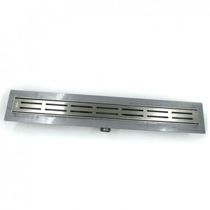 Изображение товара Дренажный канал Timo Smart+ 70 см с решеткой Double Gap из нержавеющей стали, цвет сталь,SMP-DGG70-LS40(DRY)