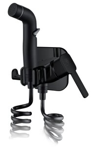 Изображение товара Гигиенический душ со смесителем Rush Capri CA1435-99Black, встраиваемый, черный матовый