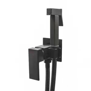 Изображение товара Гигиенический душ Rush Thira, TR3635-99Black,  со смесителем, черный матовый
