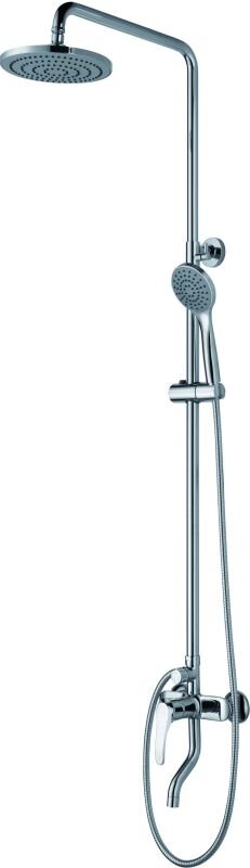 Изображение товара Душевая система Rush Jawa JA0735-40 с хромированным покрытием, гарантия 5 лет