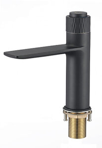 Изображение товара Смеситель для раковины Savol S-601810H черный латунь монтаж на 1 отверстие