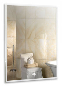 Изображение товара Зеркало Azario Сантана 60x80 см с LED подсветкой, сенсорный выключатель