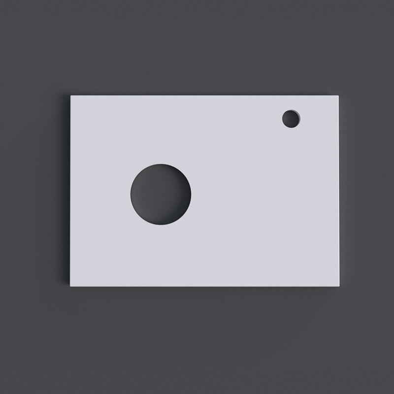 Изображение товара Столешница Grossman Флай 60 белая матовая МДФ SoftTouch Германия