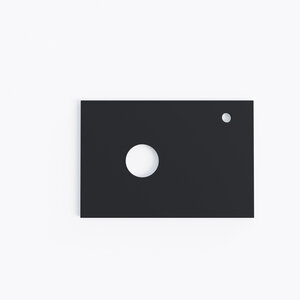 Изображение товара Столешница Grossman Флай 507002 70, серая матовая