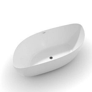 Изображение товара Акриловая ванна Black&White Swan SB222 180х90 см, белая, отдельно стоящая