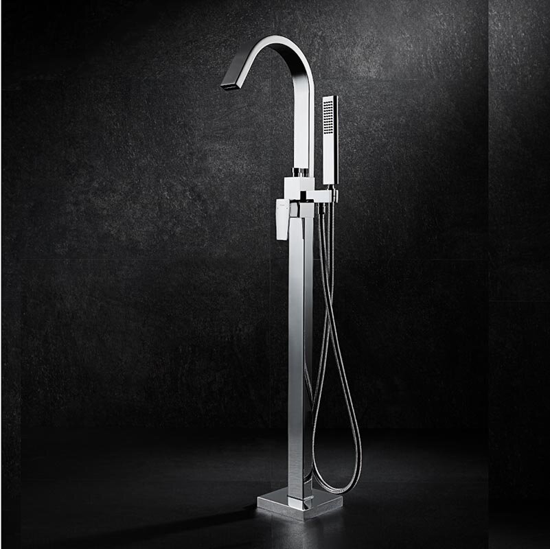 Изображение товара Смеситель Black&White U3311 для ванны и душа, хромованный