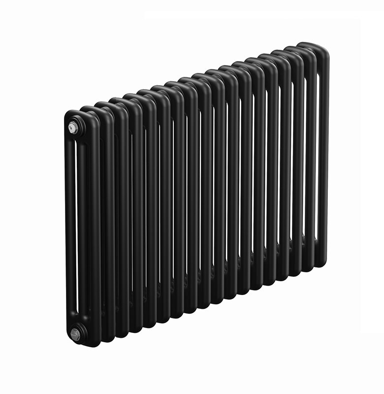 Изображение товара Радиатор стальной трубчатый Rifar Tubog 18 секций антрацит боковое подключение