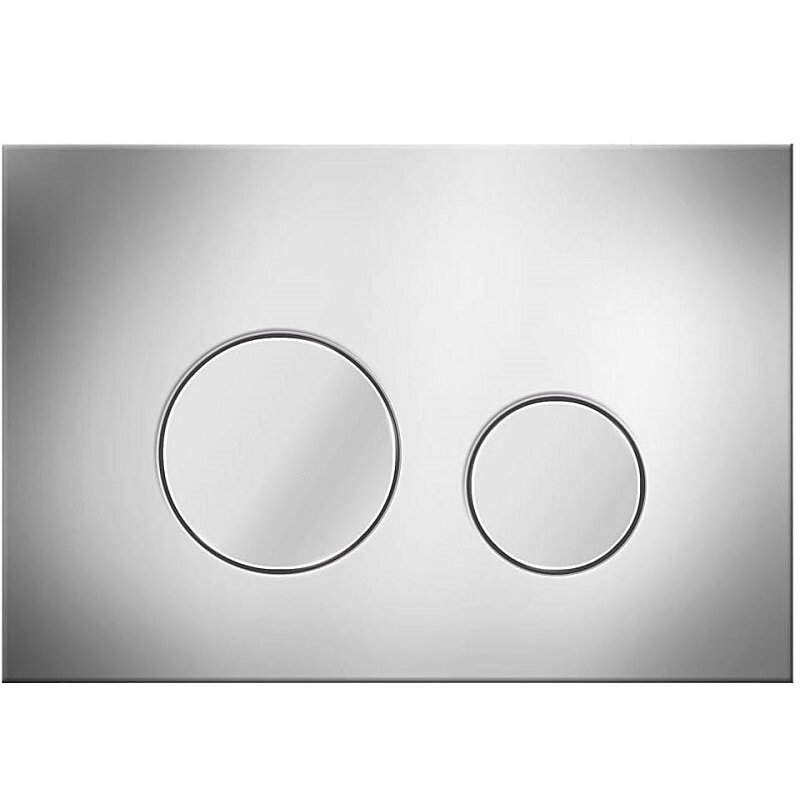 Изображение товара Клавиша смыва Veconi Round VFR002CH, кнопки круглые, хром глянец