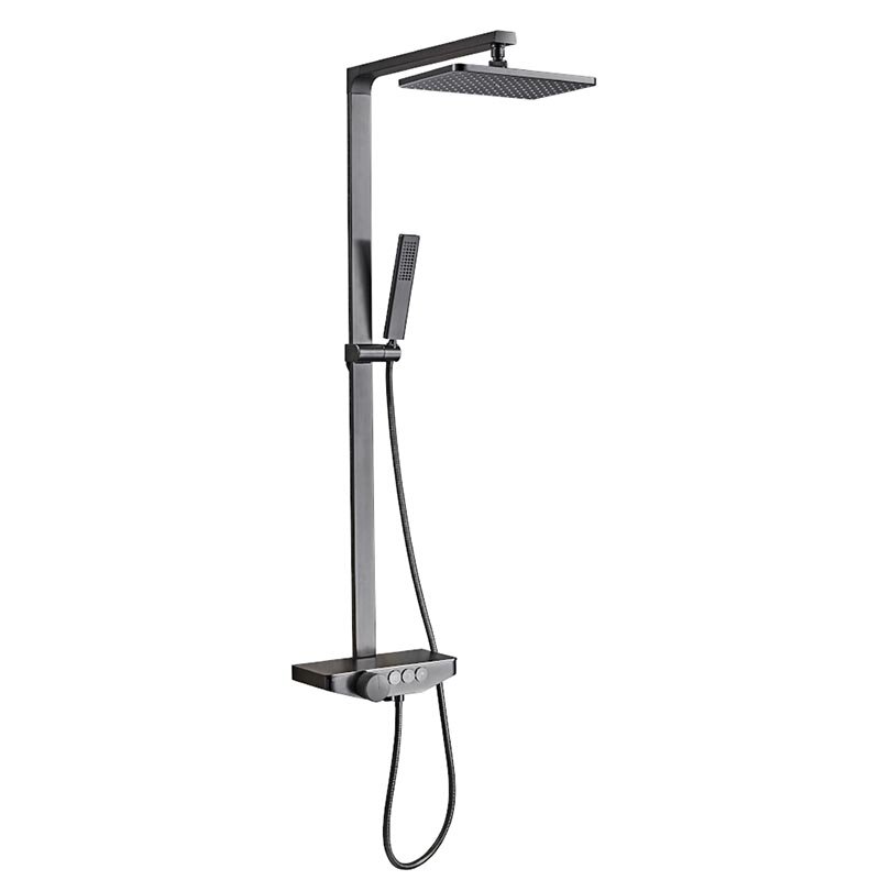 Изображение товара Душевая система Black&White Universe U7785GM, Gun Metal, 7785GM