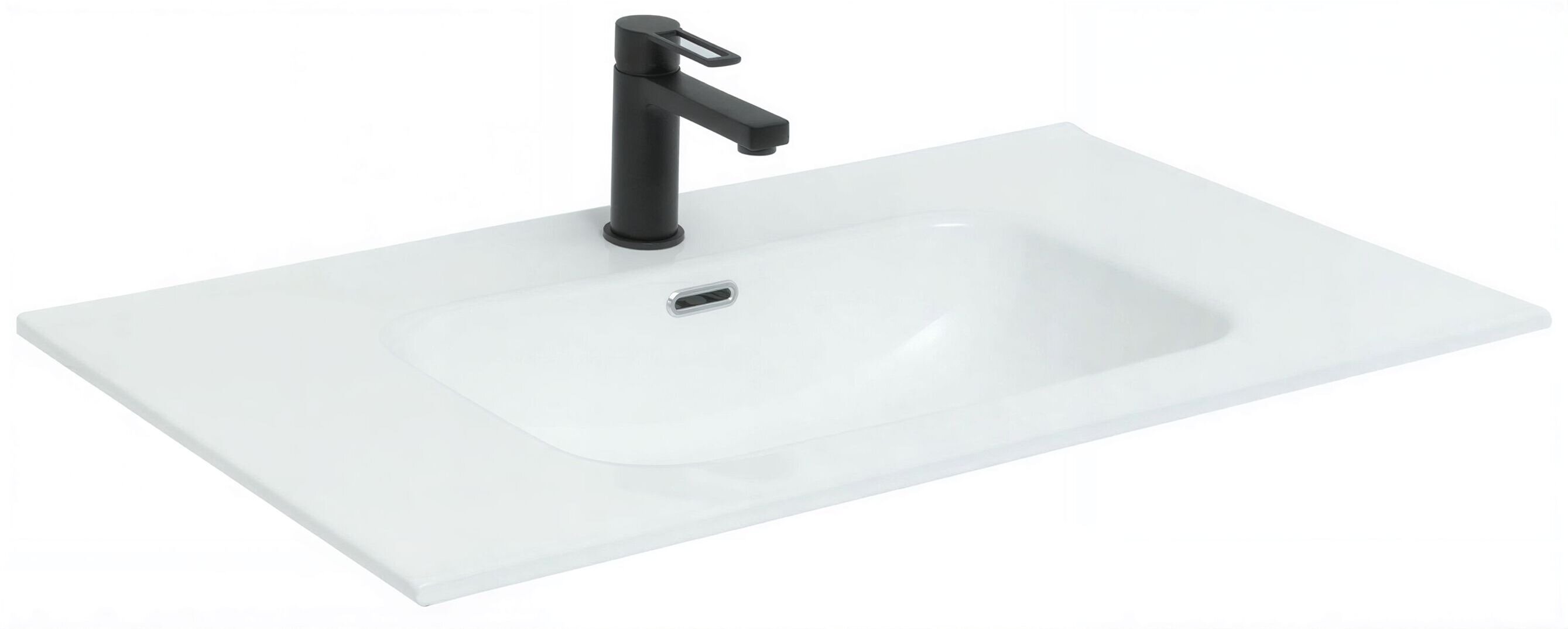 Изображение товара Раковина Aquanet Flat 80 см, белый, 254364 Изображение товара Раковина Aquanet Flat 80 см, белый, 254364