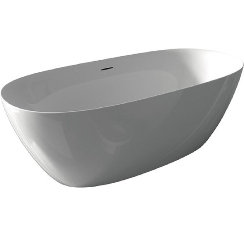 Изображение товара Акриловая ванна Riho Alpha 170x80 см белая отделностоящая