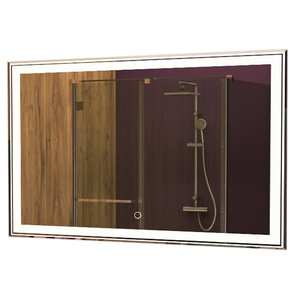 Изображение товара Зеркало Azario Melis CS00066635 80x70 см влагостойкое с подсветкой белое