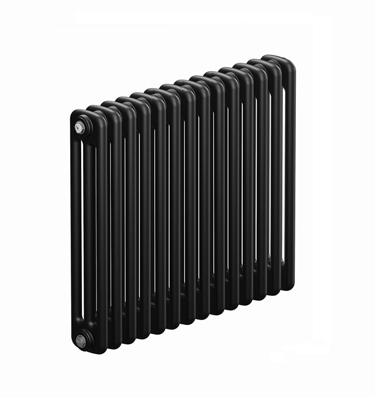 Изображение товара Радиатор стальной трубчатый Rifar Tubog 14 секций, цвет антрацит, TUB 3057-14-AN