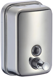 Изображение товара Дозатор для жидкого мыла Savol, 1 л, цвет хром, S-00403