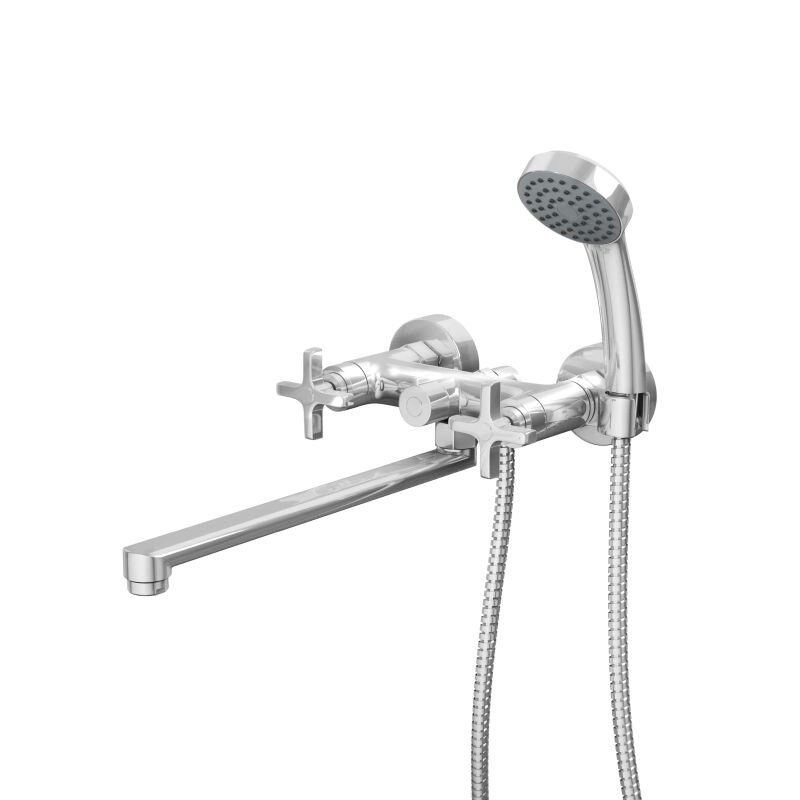 Изображение товара Смеситель Rush Melville MV1135-51 для ванны и душа с длинным поворотным изливом 27 см, хром Изображение товара Смеситель Rush Melville MV1135-51 для ванны и душа с длинным поворотным изливом 27 см, хром