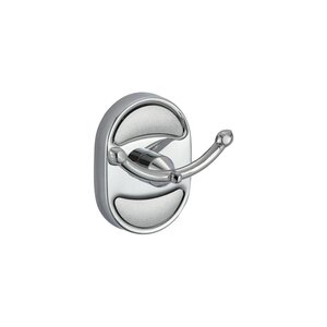 Изображение товара Крючок Savol 70 двойной хром настенный из нержавеющей стали