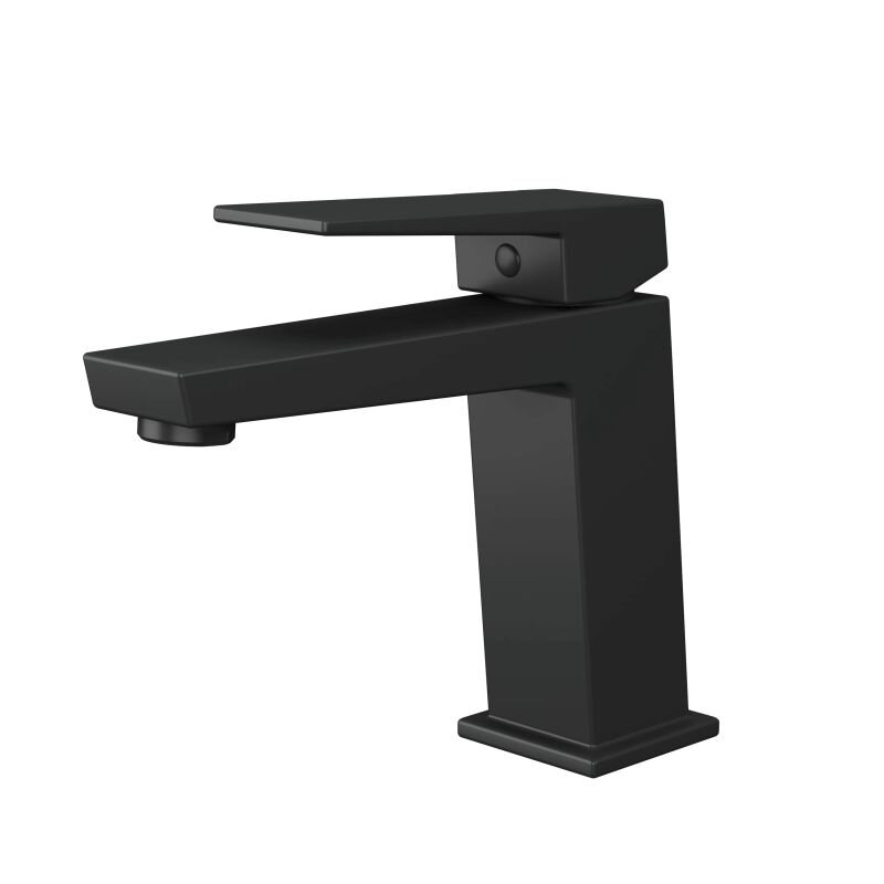 Изображение товара Смеситель Rush Thira TR3635-12Black для раковины, черный матовый Изображение товара Смеситель Rush Thira TR3635-12Black для раковины, черный матовый