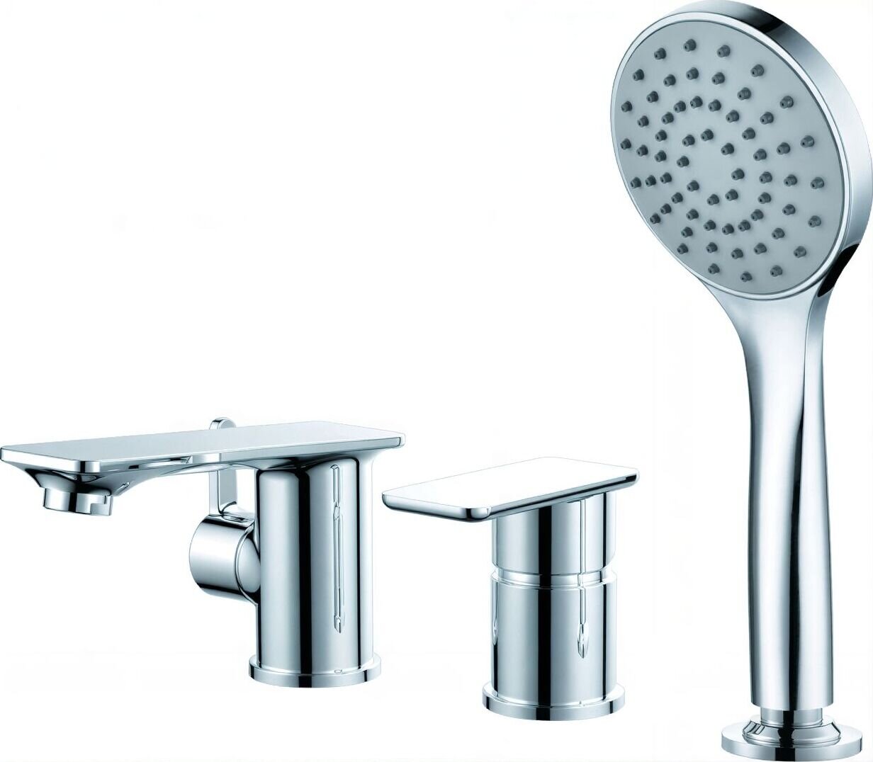 Изображение товара Смеситель Rush Bruny BR4335-333 на борт ванны, на 3 отверстия, хром Изображение товара Смеситель Rush Bruny BR4335-333 на борт ванны, на 3 отверстия, хром