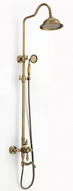 Изображение товара Душевая система Savol, с изливом, с изливом, цвет бронза, S-006613C