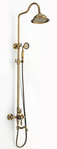 Изображение товара Душевая система Savol, с изливом, с изливом, цвет бронза, S-006613C
