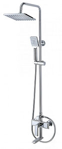 Изображение товара Душевая система Savol, с изливом, цвет хром, S-600108T