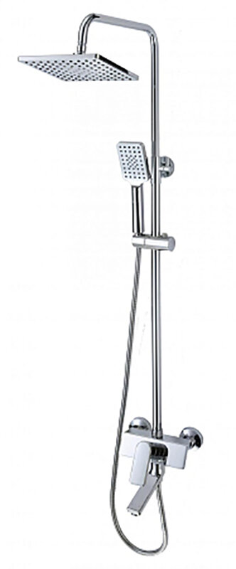 Изображение товара Душевая система Savol, с изливом, цвет хром, S-600708-1
