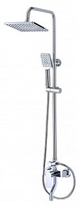 Изображение товара Душевая система Savol, с изливом, цвет хром, S-602242
