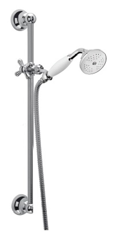 Изображение товара Душевой гарнитур Webert Shower Set AC0385015 хром один режим струи вертикальный монтаж