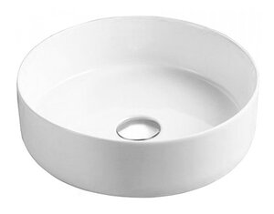 Изображение товара Раковина Azario 35.5 см накладная без перелива белый глянцевый AZ-3134