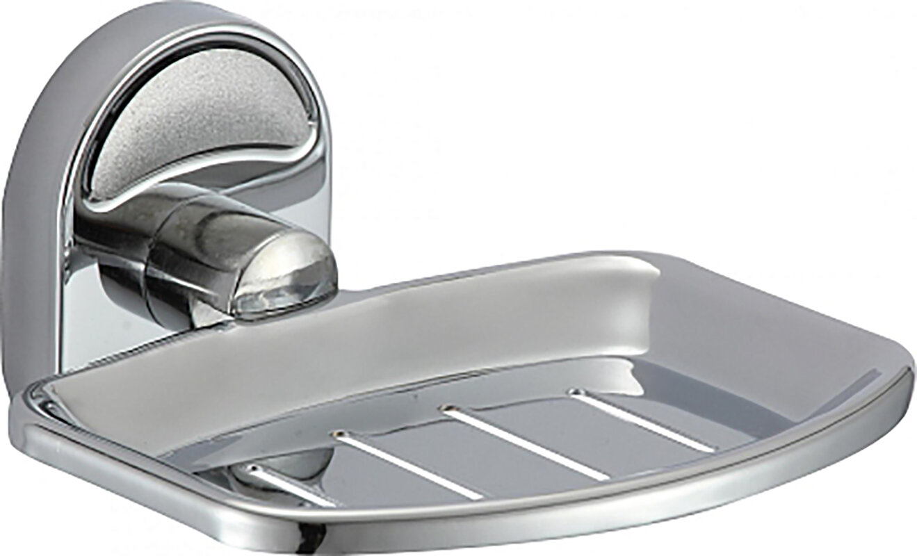 Изображение товара Мыльница Savol 70 настенная хром S-007003 из нержавеющей стали